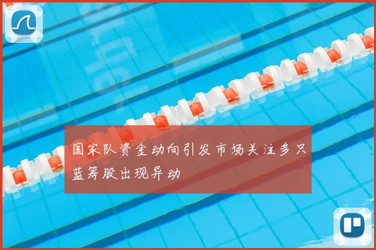 国家队资金动向引发市场关注多只蓝筹股出现异动